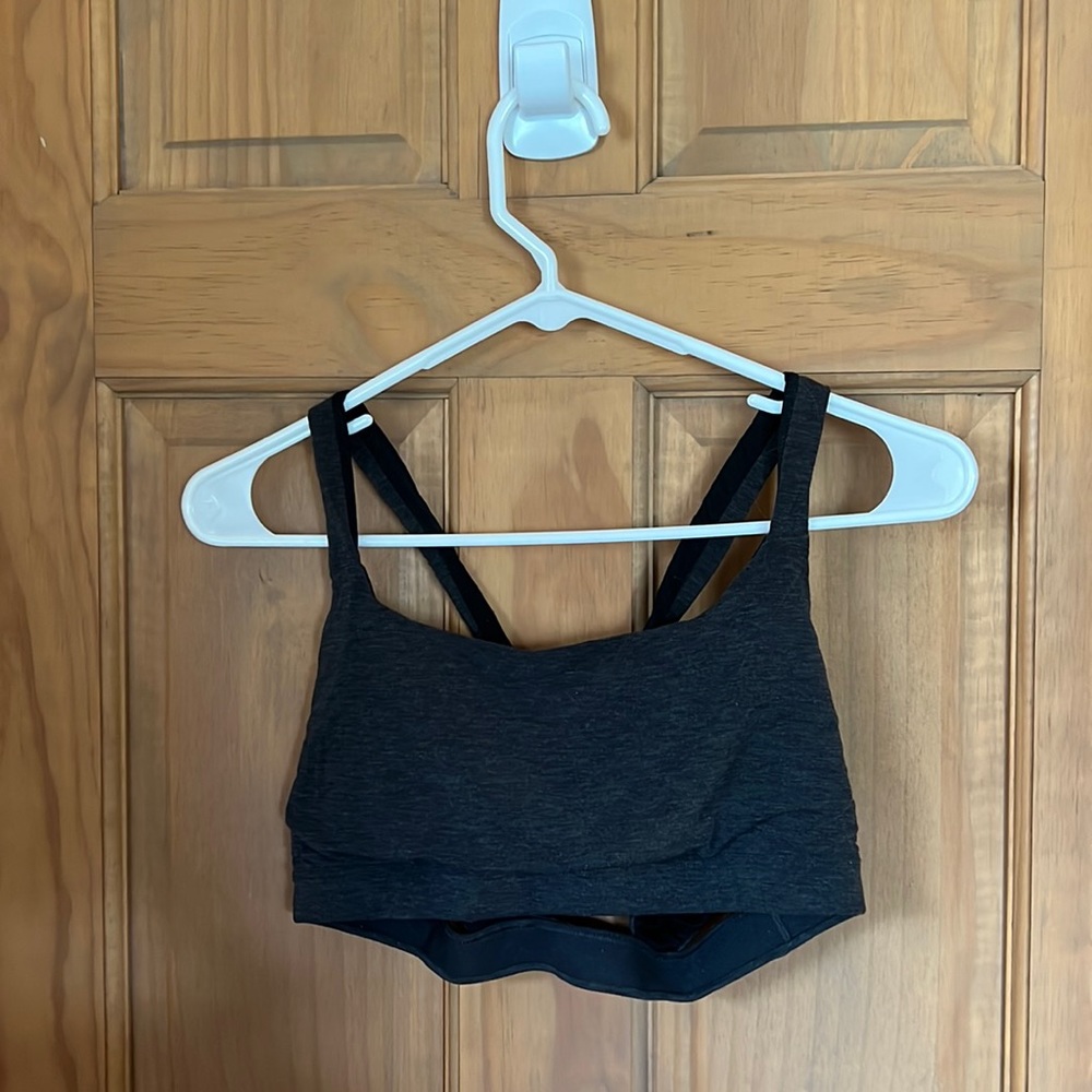 GapFit breathe criss cross back sports bra - small